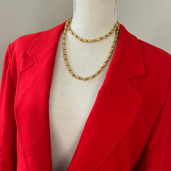 Pendleton Vintage Red Wool Blazer - Picture 2 of 8